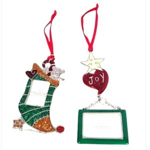 Aaron Brother's mini picture christmas ornament